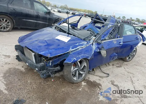 2021 Hyundai Elantra Limited из США, поврежденный, VIN KMHLP4AG3MU162694